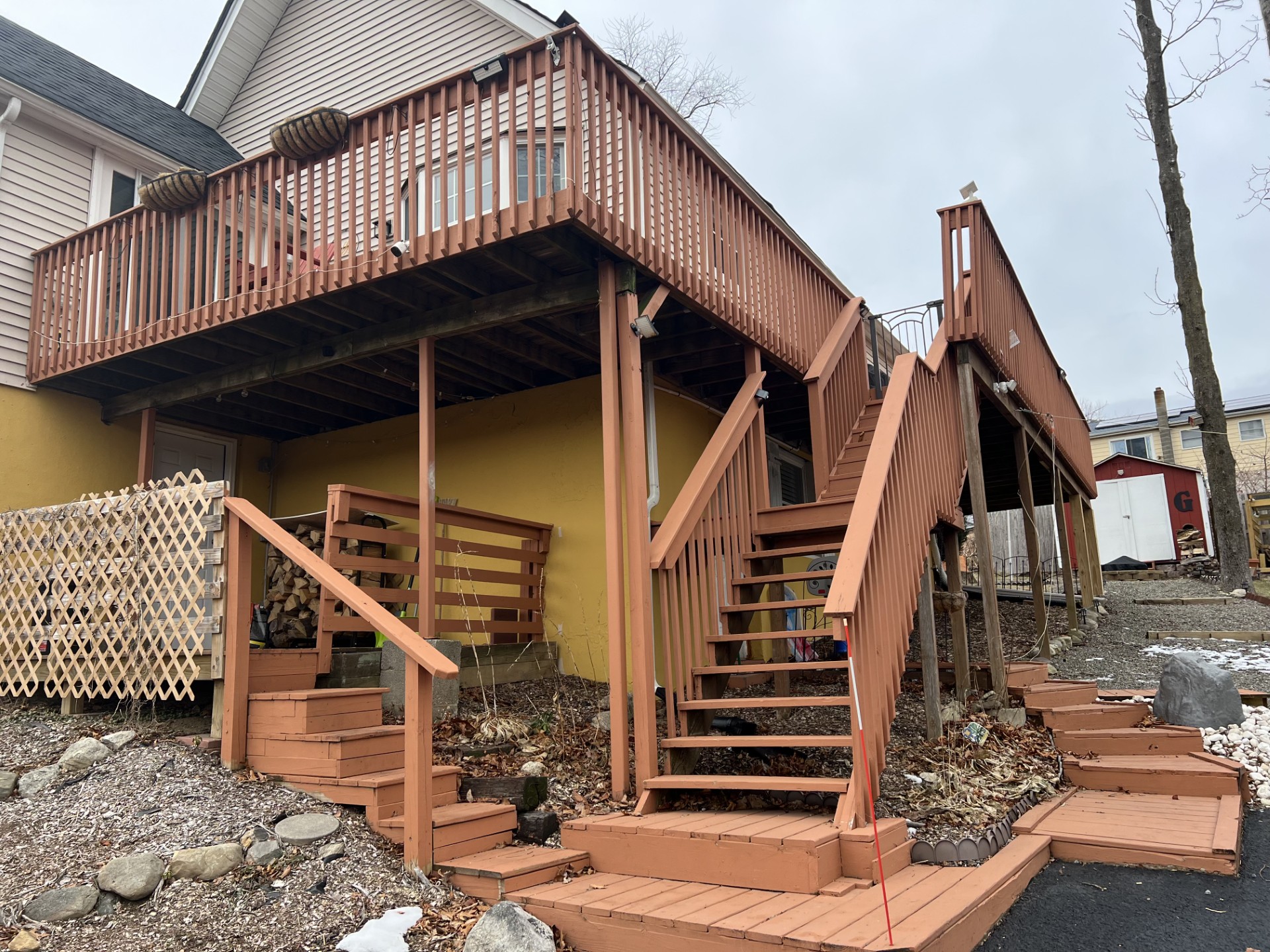 Exterior Deck and Stairs